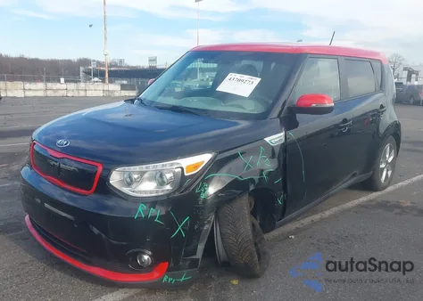 2017 Kia Soul Ev + из США, поврежденный, VIN KNDJX3AEXH7024742